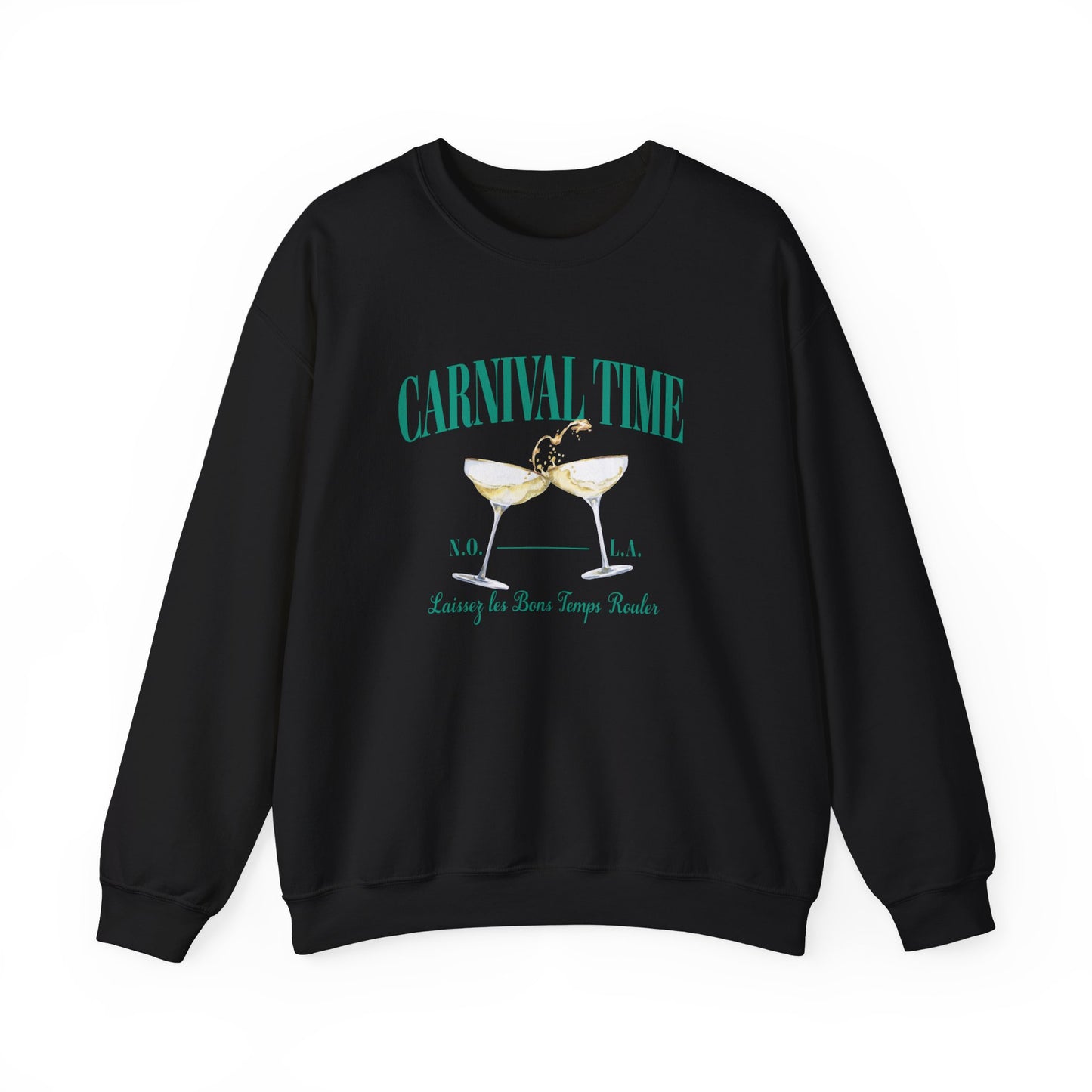 Mardi Gras Carvinal Time Sweatshirt