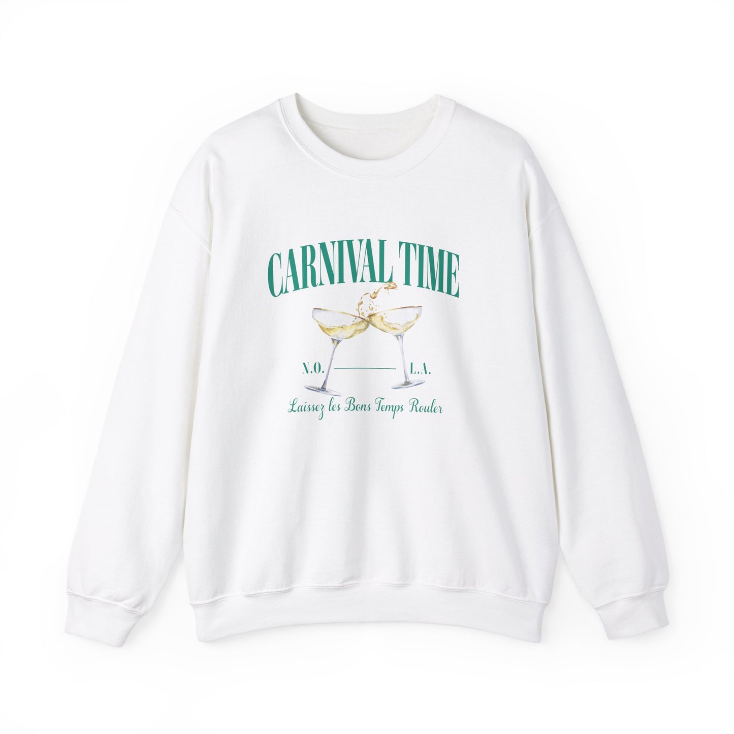 Mardi Gras Carvinal Time Sweatshirt