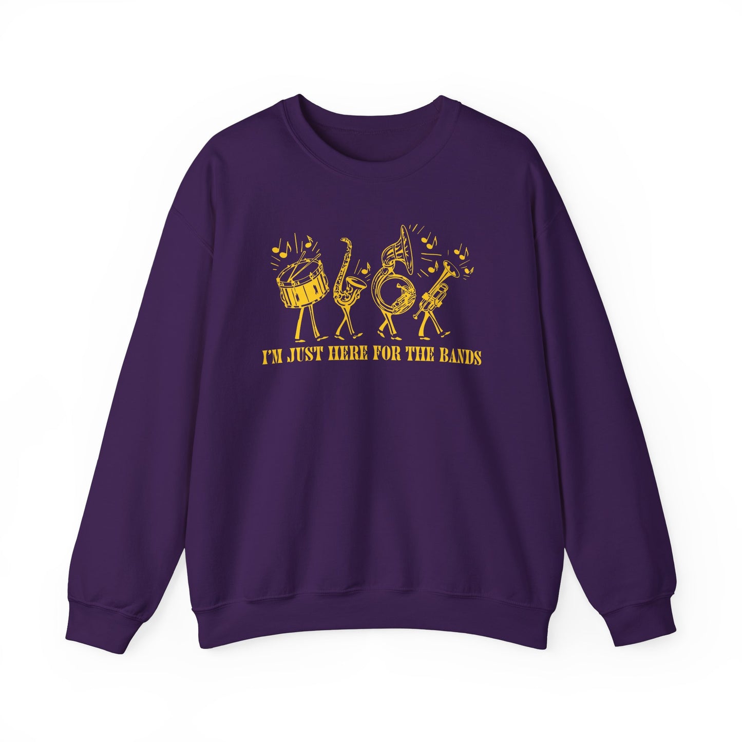 Marching Band Mardi Gras Parade Sweatshirt