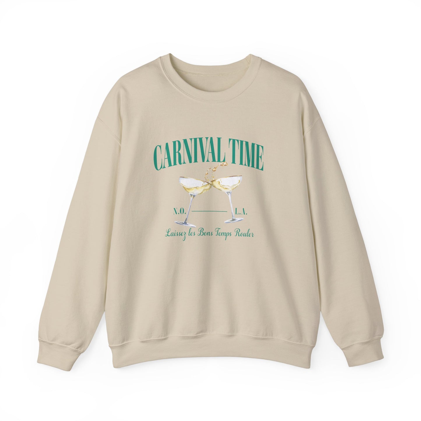 Mardi Gras Carvinal Time Sweatshirt