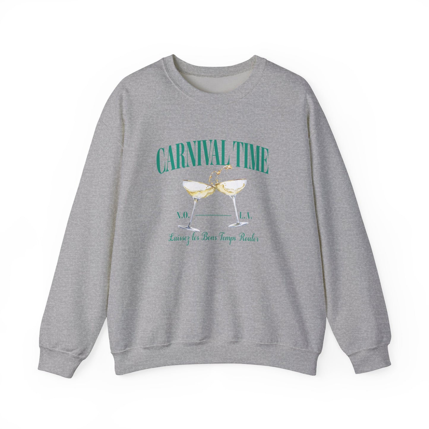 Mardi Gras Carvinal Time Sweatshirt