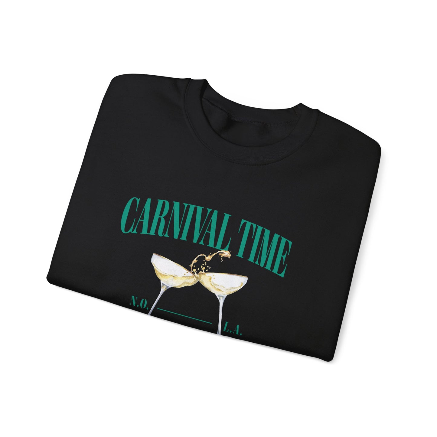 Mardi Gras Carvinal Time Sweatshirt