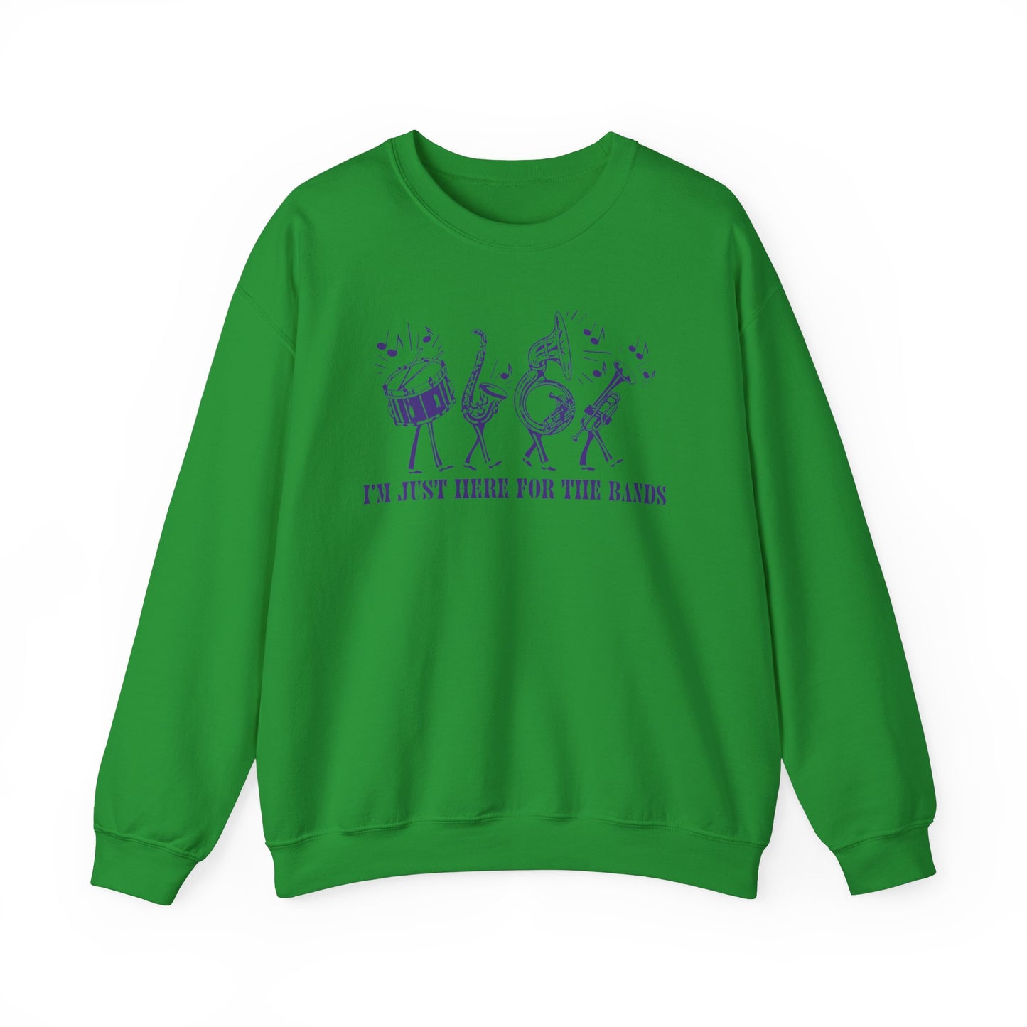 Marching Band Mardi Gras Parade Sweatshirt