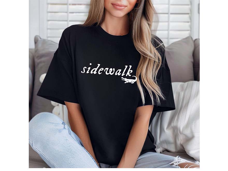 Sidewalk Side Crop Top / T-Shirt