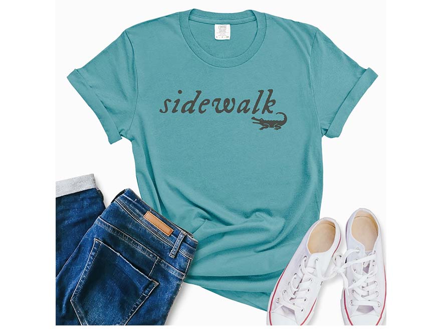 Sidewalk Side Crop Top / T-Shirt