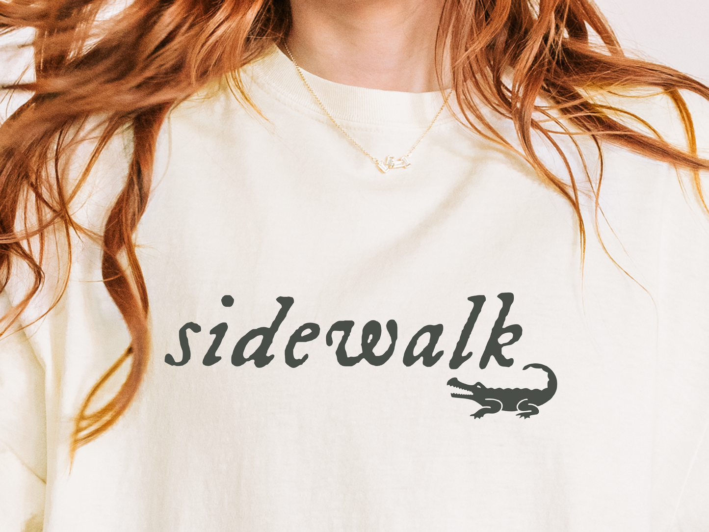 Sidewalk Side Crop Top / T-Shirt