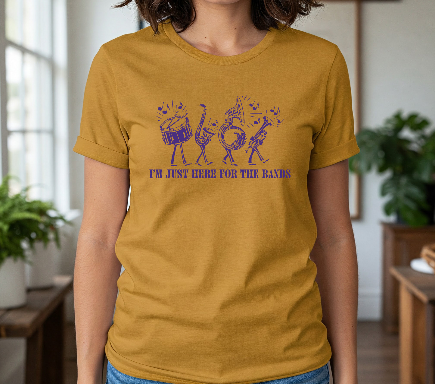 Marching Band Mardi Gras Parade T-Shirt