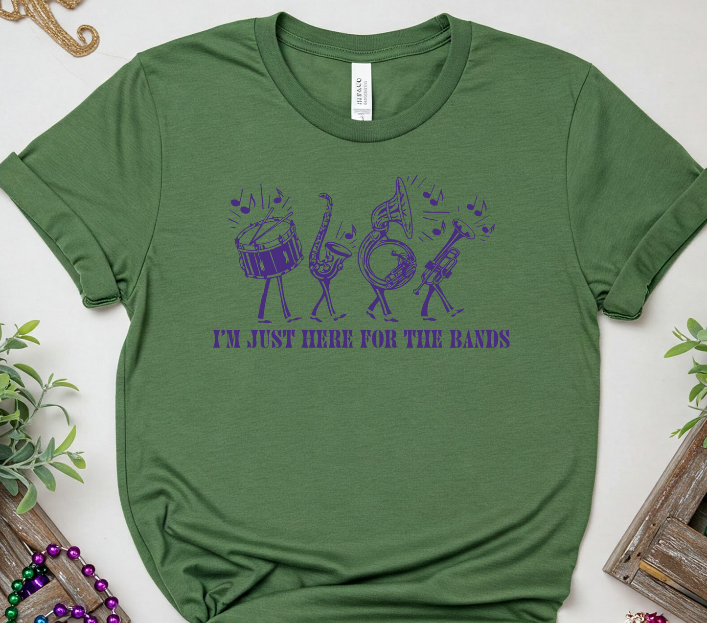 Marching Band Mardi Gras Parade T-Shirt