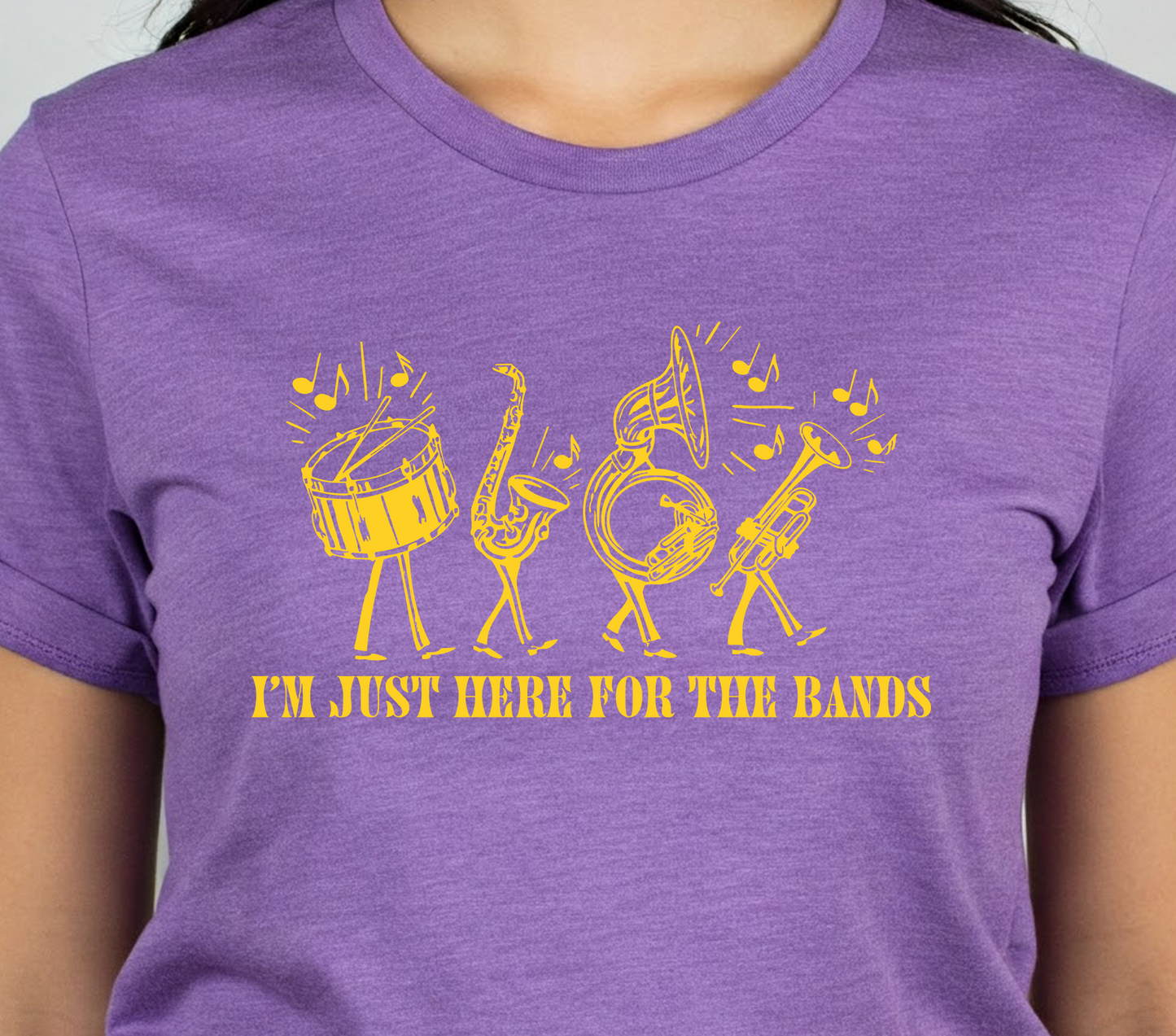 Marching Band Mardi Gras Parade T-Shirt