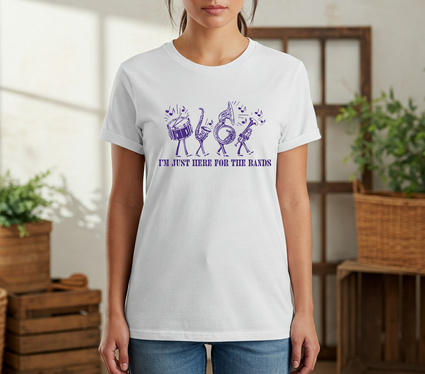 Marching Band Mardi Gras Parade T-Shirt